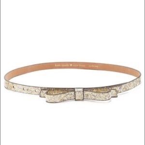 Gold Kate Spade Belt
